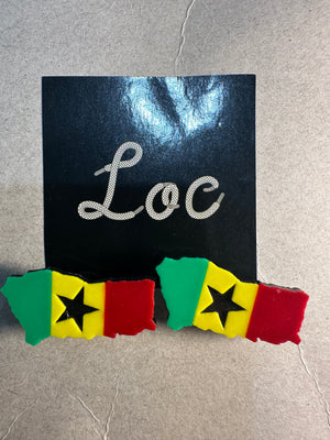 Ghanaian Flag Charms