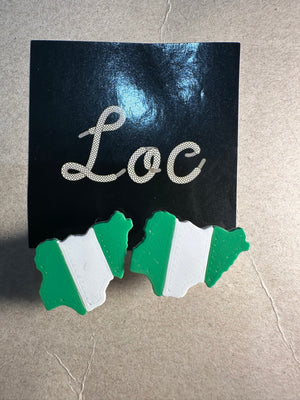 Nigerian Flag Charms