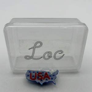 USA Charms for Crocs (Glow in the Dark)