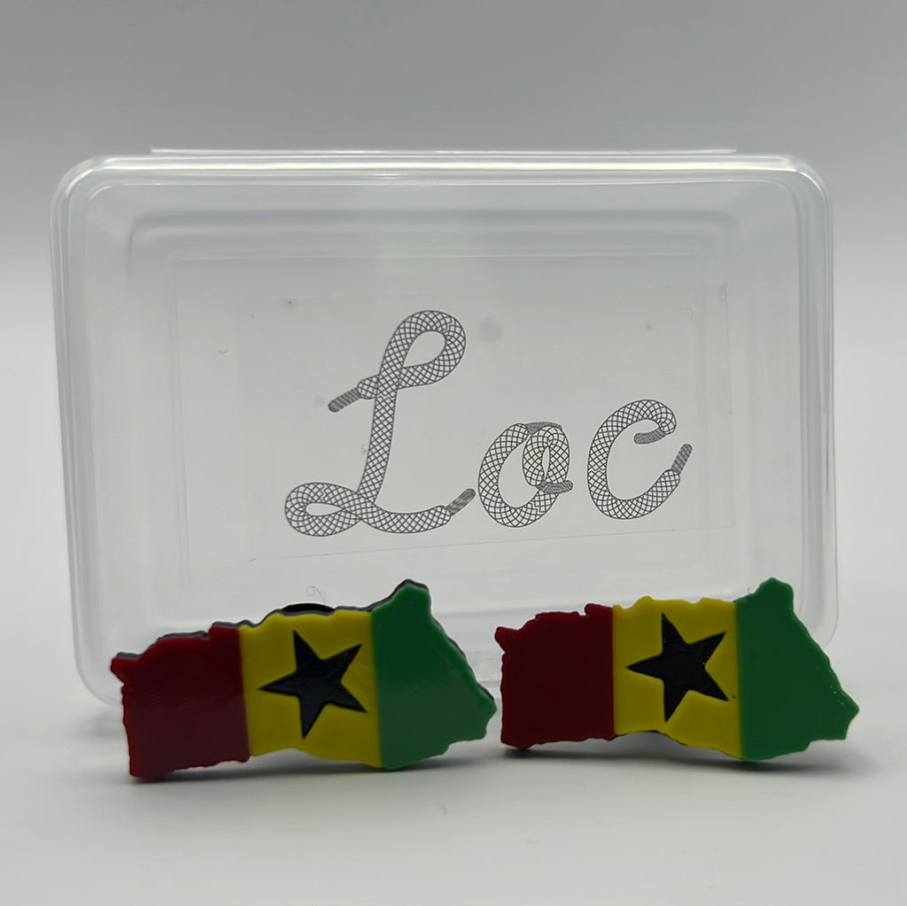 Ghanaian Flag Charms